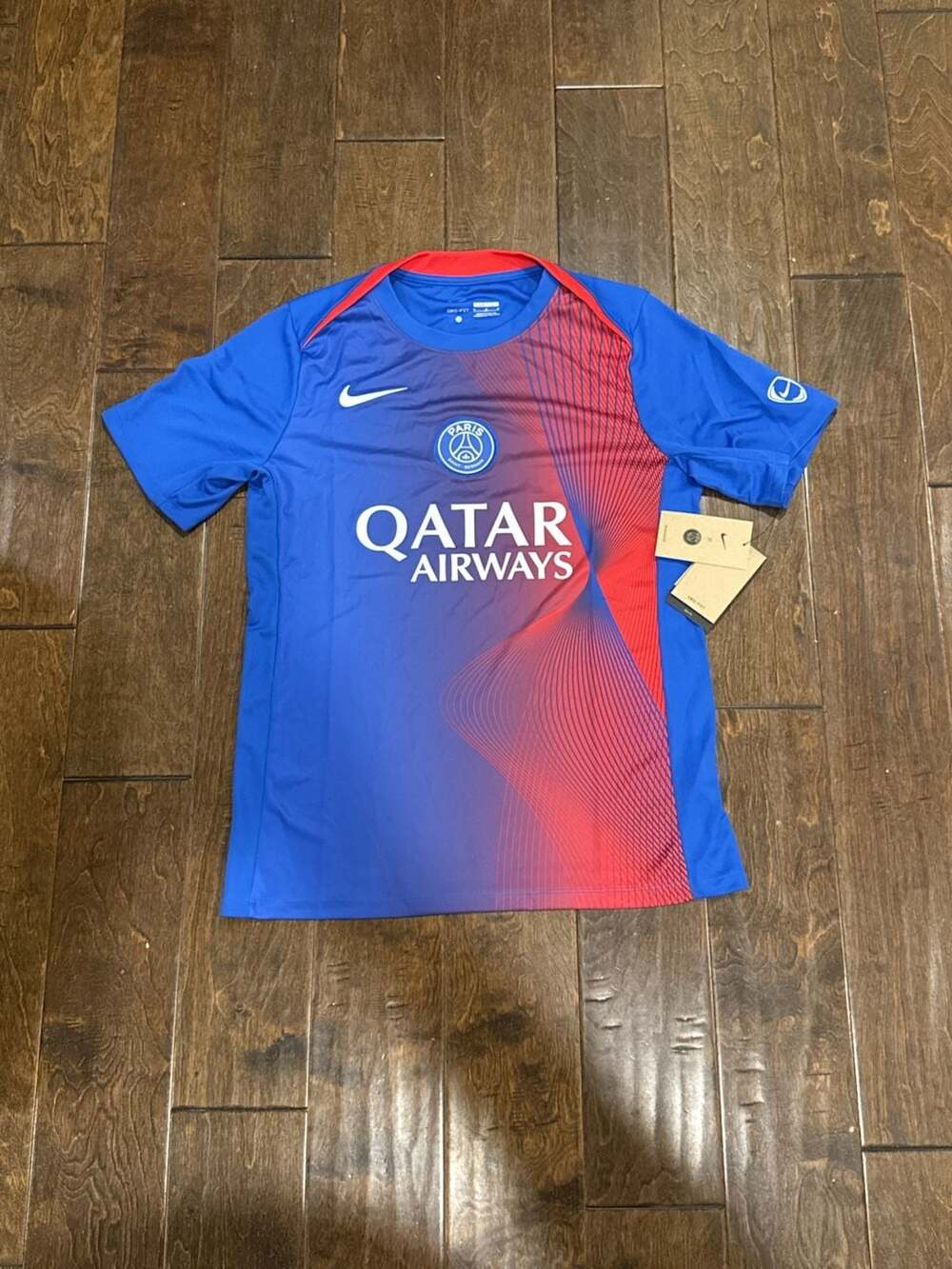 Nike Paris Saint-Germain Academy Pro Jersey Size M Third Soccer Shirt NWT